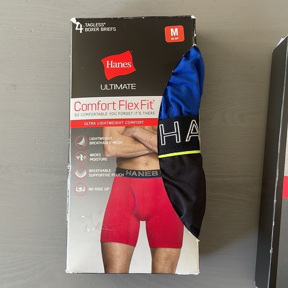 Hanes Mens Boxer Briefs - Picture 11 of 11